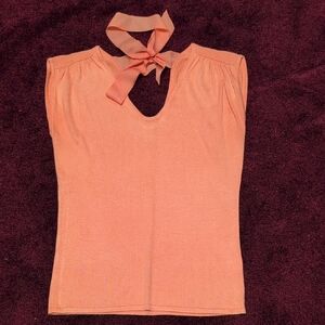 Lily Pulitzer Peach Sleeveless Blouse
